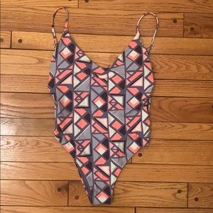 Aerie Geometric Bathing suit